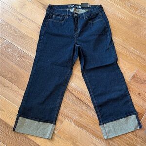 Torrid Dark Blue Flare Jeans